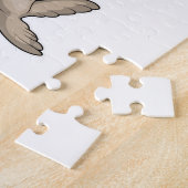 Puzzle Handball joueur de phoque (Côté)