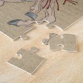 Puzzle Hangakujo, samouraï féminin circa 1885 (Côté)