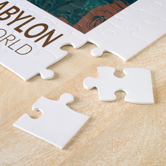 Puzzle Hanging Gardens of Babylon 7 Wonders of the World (Côté)