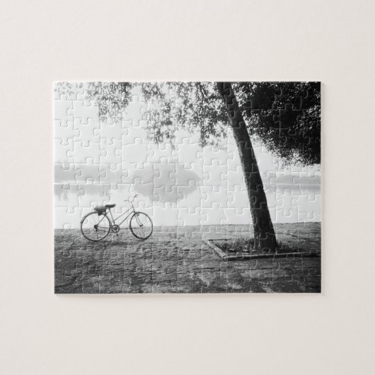 Puzzle Hanoi Vietnam, Bicycle et Bay Mau Lake Lenin Park (Horizontal)