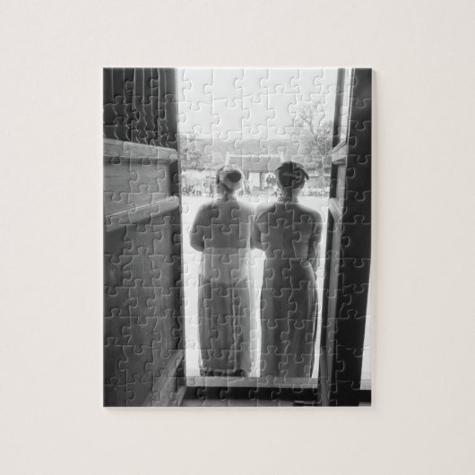 Puzzle Hanoï Vietnam : Les femmes dans le temple de la te (Vertical)