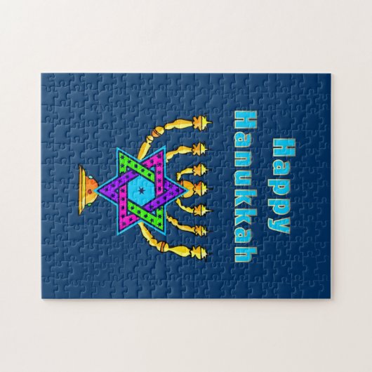 Puzzle Hanoukka heureux (Horizontal)