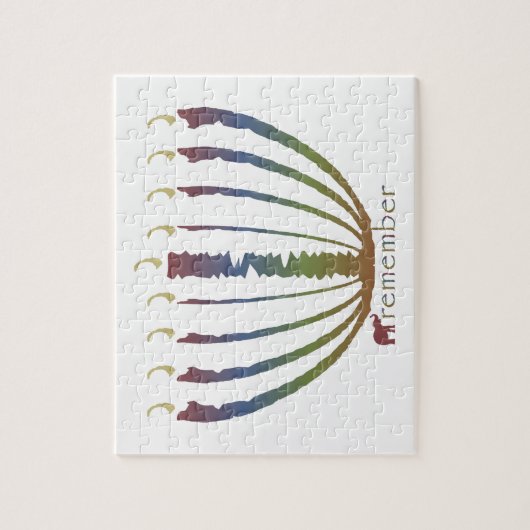 Puzzle Hanoukka - rappelez-vous (Vertical)