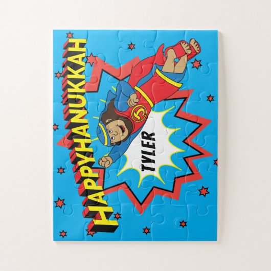 Puzzle Hanoukka Super Judah (Vertical)