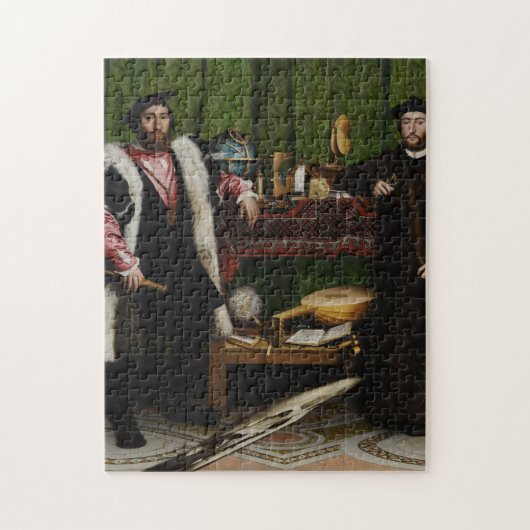 Puzzle Hans Holbein le jeune - Les ambassadeurs (Vertical)