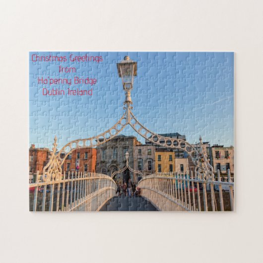 Puzzle Ha'penny Bridge Dublin Irlande. (Horizontal)