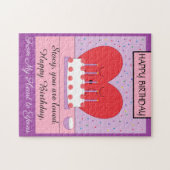 Puzzle Happy Birthday, From My Heart to Yours II (Horizontal)