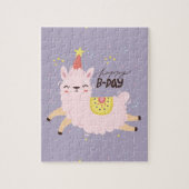 Puzzle Happy Birthday Lama (Vertical)