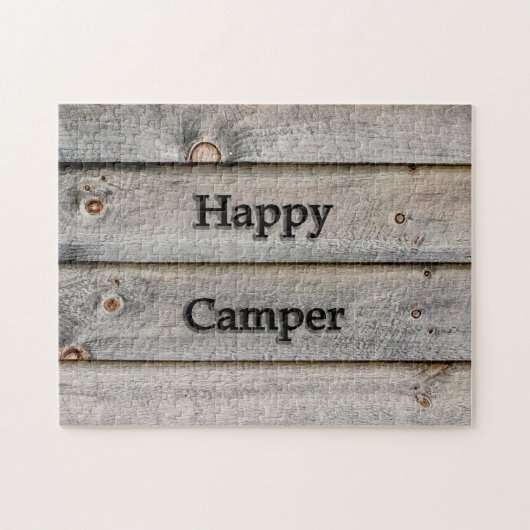 Puzzle Happy Camper (Horizontal)