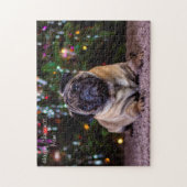 Puzzle Happy Christmas Mom. (Vertical)