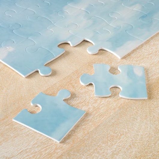 Puzzle Happy Dog in Yellow Car Art Print (Côté)