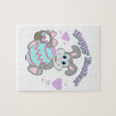 Puzzle Happy Easter ! Bunny Easter (Horizontal)