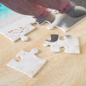 Puzzle Happy Easter from Florida Beach with Easter Bunny (Côté)