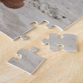 Puzzle Happy Easter from Florida Flamingo on Beach (Côté)