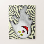 Puzzle Happy Ghost - (Vertical)