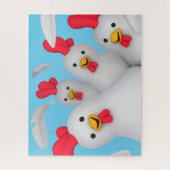 Puzzle Happy hen (Vertical)