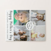Puzzle Happy Mother's Day Grandma Photo Collage (Horizontal)