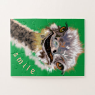 Puzzle Happy Ostrich - Smile