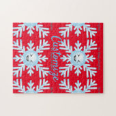 Puzzle Happy Snowflake Emoticon Thunder_Cove (Horizontal)