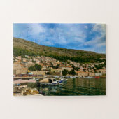 Puzzle Harbor Hues | Dubrovnik’s Seaside Charm (Horizontal)