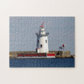 Puzzle Harbour Beach Lighthouse (Horizontal)