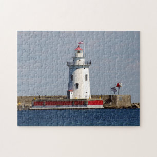 Puzzle Harbour Beach Lighthouse