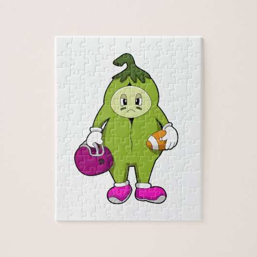 Puzzle Haricot de football Sports (Vertical)