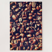 Puzzle Haricots à café aromatiques - Heure du café (Vertical)