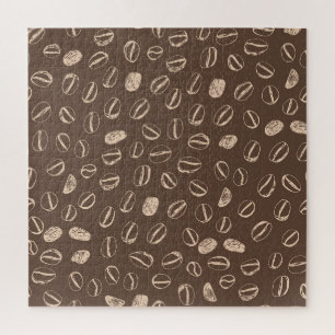 Puzzle Haricots de café : Doodon de dessin Vintage