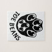 Puzzle Haricots - Haricots noirs (Horizontal)