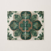 Puzzle Harmonie celtique : Shamrock Mandala (Horizontal)