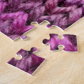 Puzzle Harmonie de Knit : Texture de bande violette (Côté)
