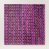 Puzzle Harmonie de Knit : Texture de bande violette (Horizontal)