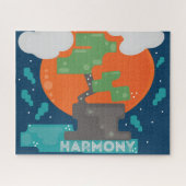 Puzzle Harmony Bonsai Tree Pixel Gamer (Horizontal)