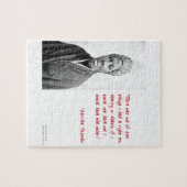 Puzzle Harriet Tubman "Liberté Ou Mort" Citations Cadeaux (Horizontal)