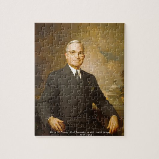 Puzzle Harry S. Truman 33rd President (Vertical)