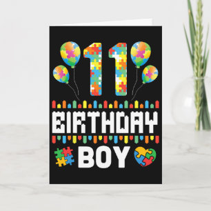 Puzzle Hart Ballonnen Gefeliciteerd Verjaardag Aut Kaart