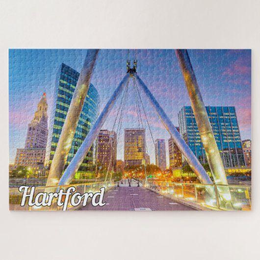 Puzzle Hartford, Connecticut, États-Unis (Horizontal)