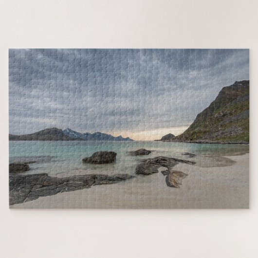 Puzzle Haukland Beach Lofoten (Horizontal)
