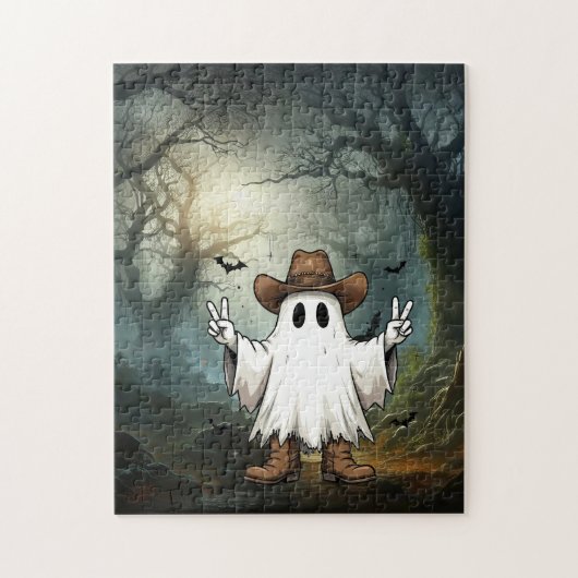Puzzle Haunted Cowboy (Vertical)