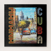 Puzzle Havana Cuba Art - Capitale nationale (Vertical)