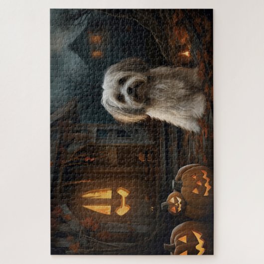 Puzzle Havanais Halloween Effrayant (Vertical)
