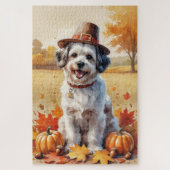 Puzzle Havanais L'Automne Feuille L'Art Thanksgiving (Vertical)
