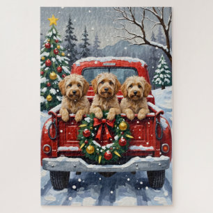 Puzzle Havanais Noël Camion Rouge Fêtes