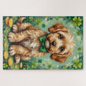 Puzzle Havanese St Patrick’s Day Cute Lucky Dog (Horizontal)