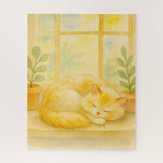 Puzzle Haven de chat éclairé