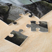 Puzzle Hawaï, Maui, Une cascade se jette dans la piscine  (Côté)