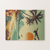 Puzzle Hawaï vintage/tropical (Horizontal)
