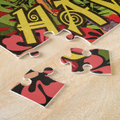 Puzzle Hawaii Aloha Palm Hula Art Design (Côté)