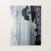 Puzzle Hawaii Beach Tree Silhouette Collect Moments Citat (Vertical)